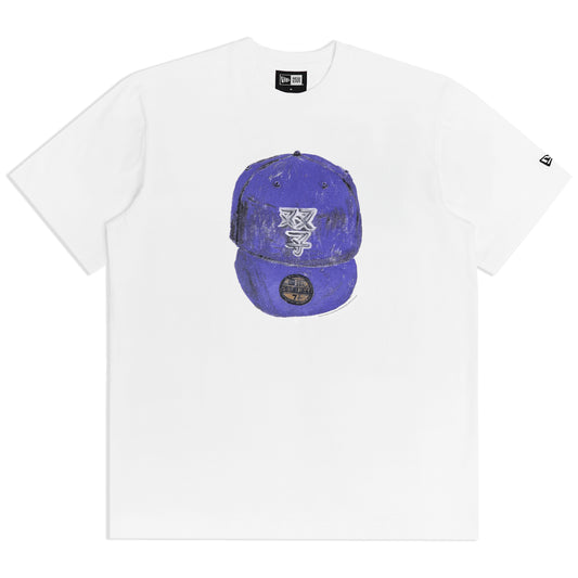 108Warehouse x New Era TEE - Pandasex - Navy / White