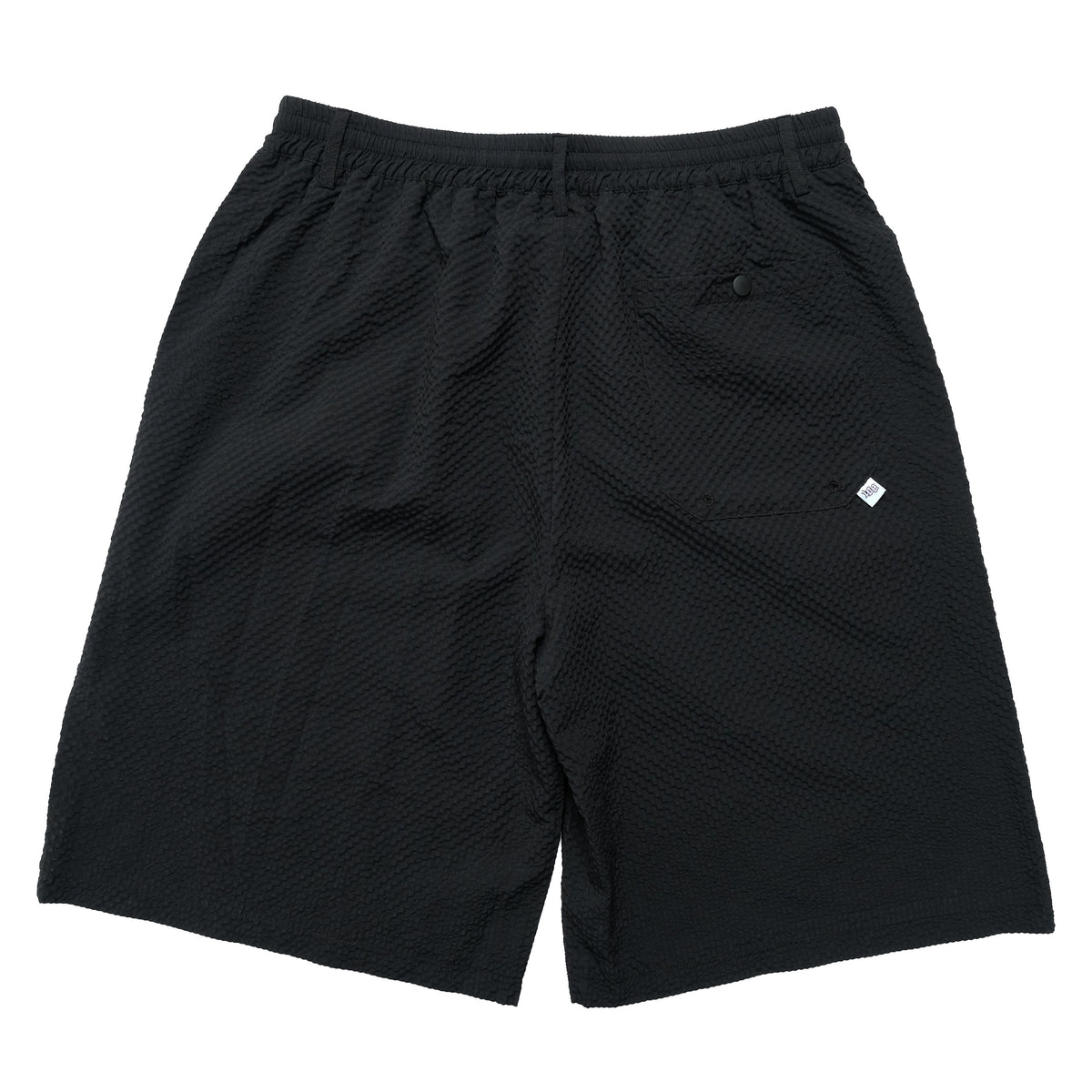 108WAREHOUSE - Seersucker Utility Shorts - Black