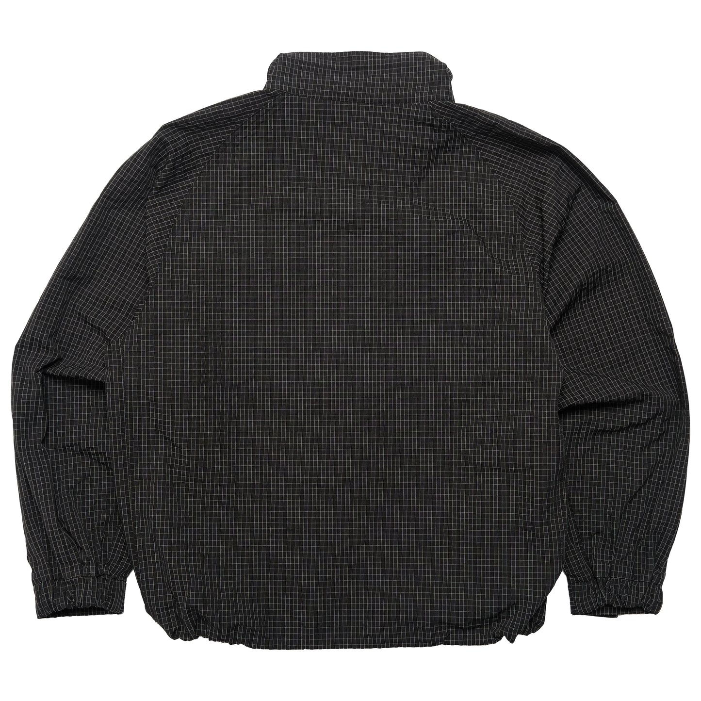 108WAREHOUSE - Zip Plaid Jacket - Black/Blue Checkered