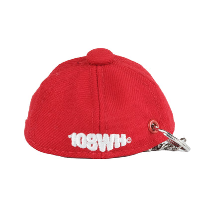 108WAREHOUSE x New Era Mini 59FIFTY Keychain - Red