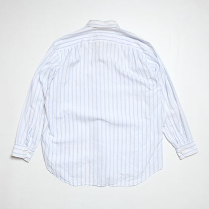 CDG HOMME DEUX  - Blue Striped Shirt