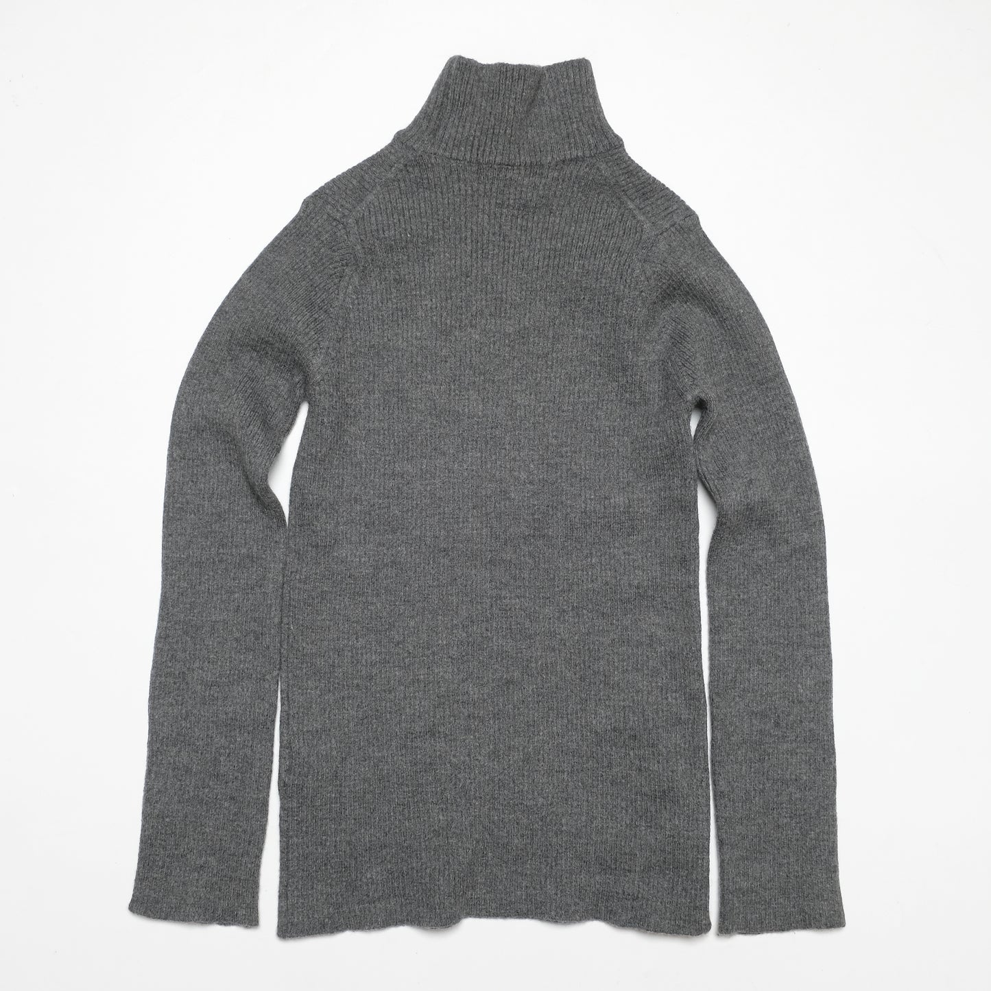 CDG Tricot Grey Mockneck Sweater - AD1994