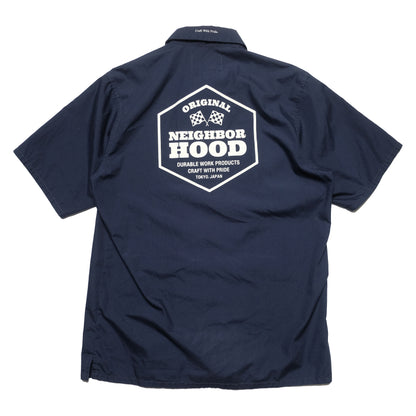 Neighborhood Navy Work Shirt