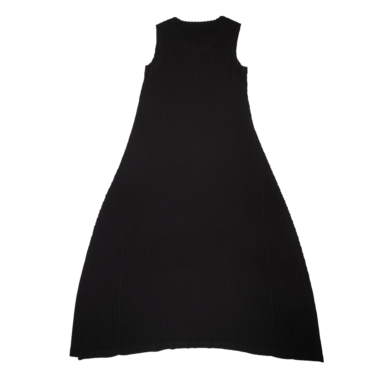 Issey Miyake Black Pleated Dress