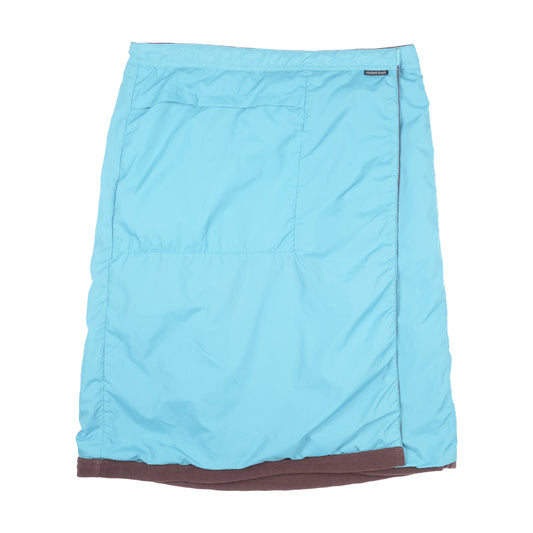 Montbell Reversible Brown/Teal Fleece Wrap Skirt