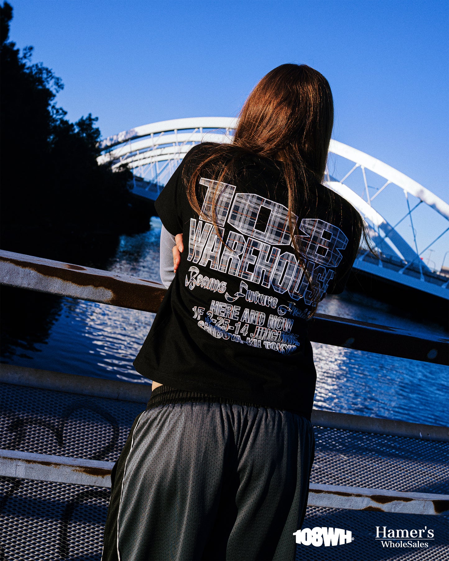 108WAREHOUSE x Future Archive Beams Shop T-Shirt - Black