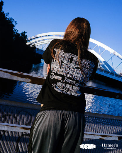 108WAREHOUSE x Future Archive Beams Shop T-Shirt - Black