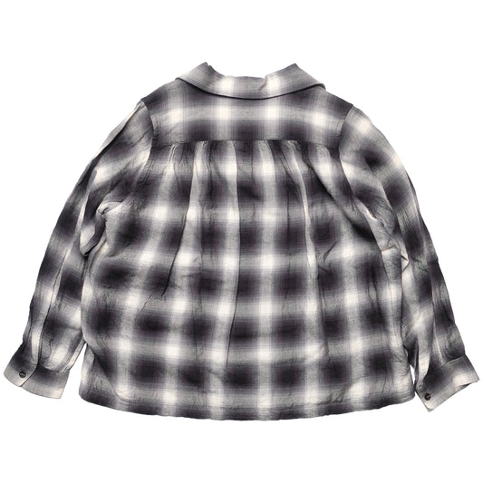 Needles White/ Black Checkered Blouse Shirt