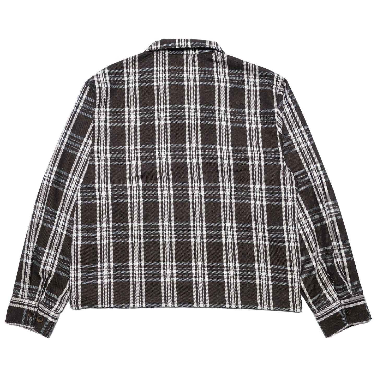 108WAREHOUSE - Brown Plaid Overshirt