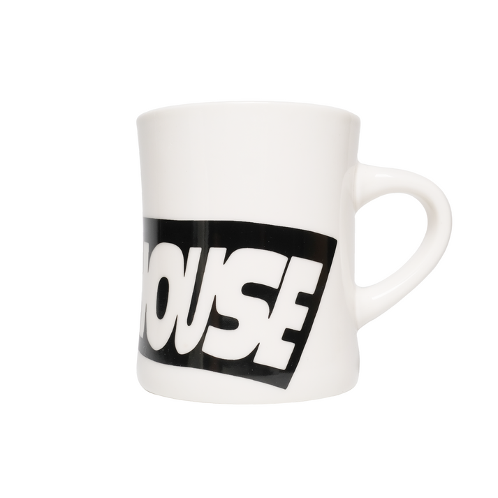 108WAREHOUSE - Big Flag Diner Mug - White