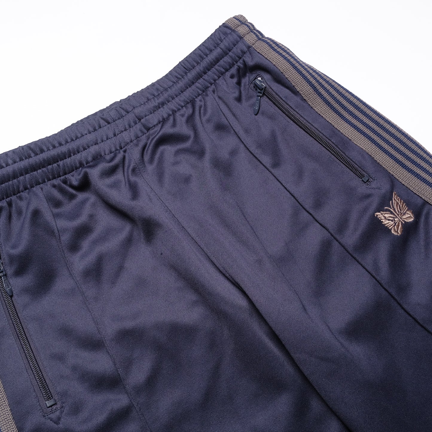 Needles Navy/Silver Tracksuit Pants