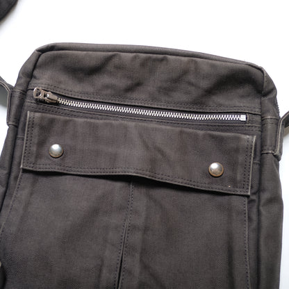 Porter Black Canvas Shoulder Bag