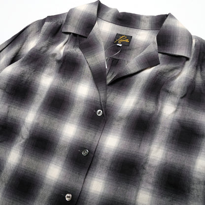 Needles White/ Black Checkered Blouse Shirt