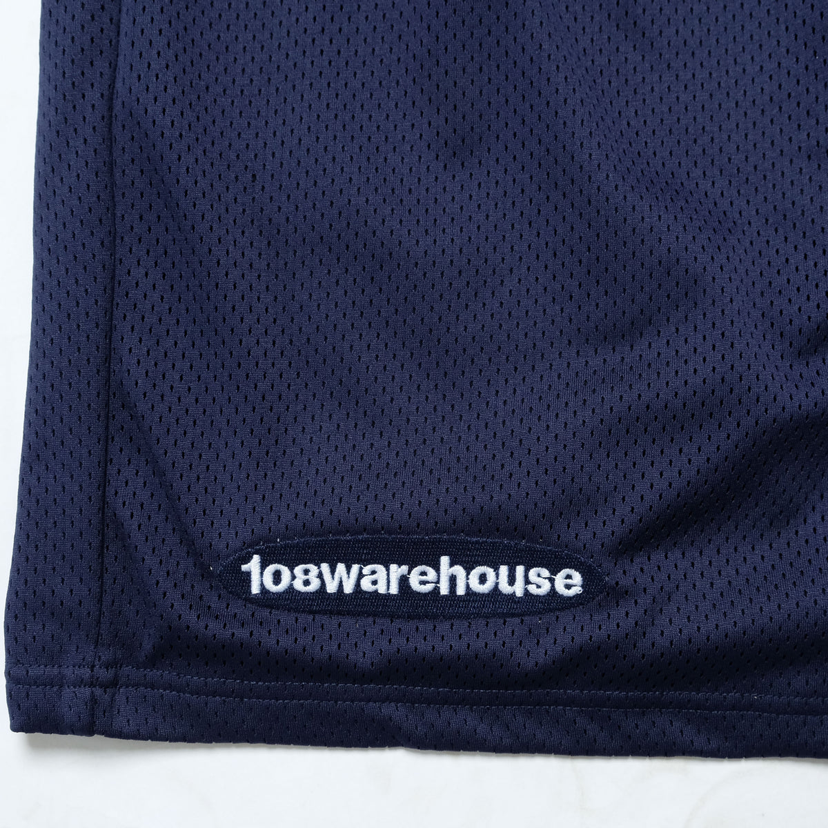 108WAREHOUSE - Sonic Logo Mesh Shorts - Navy