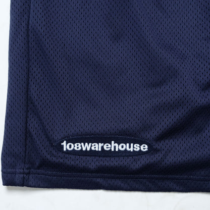 108WAREHOUSE - Sonic Logo Mesh Shorts - Navy