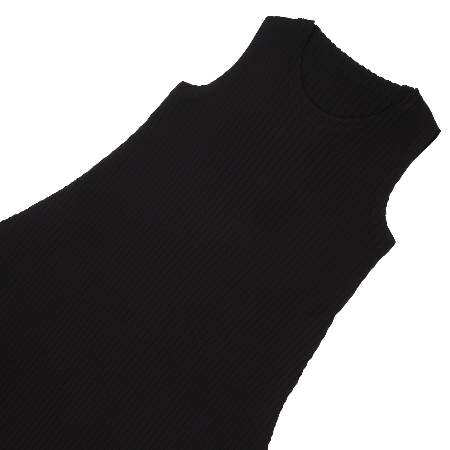 Issey Miyake Black Pleated Dress