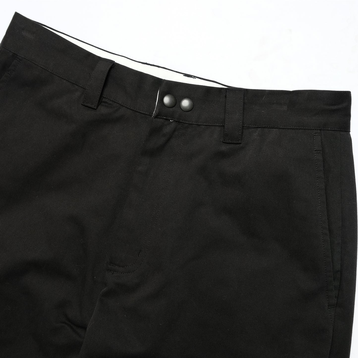 108WAREHOUSE - Relaxed Twill Trouser - Black