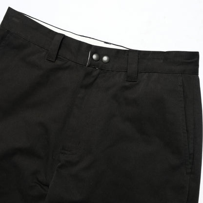 108WAREHOUSE - Relaxed Twill Trouser - Black