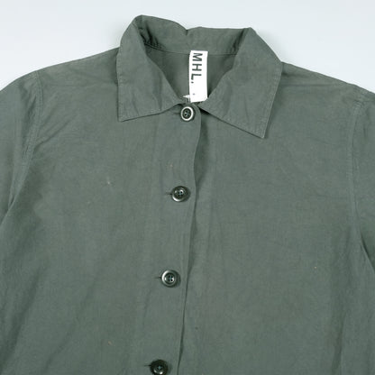 Margaret Howell Dark Green Short Sleeve Shirt