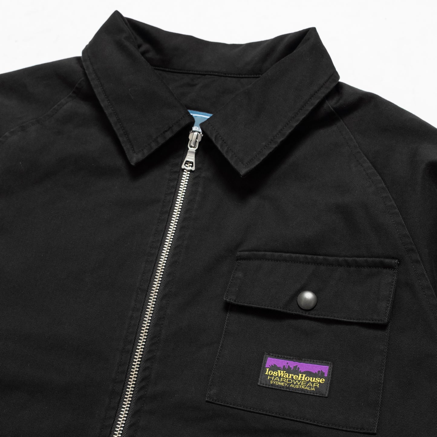 108WAREHOUSE - Work Jacket (Padded) - Washed Black