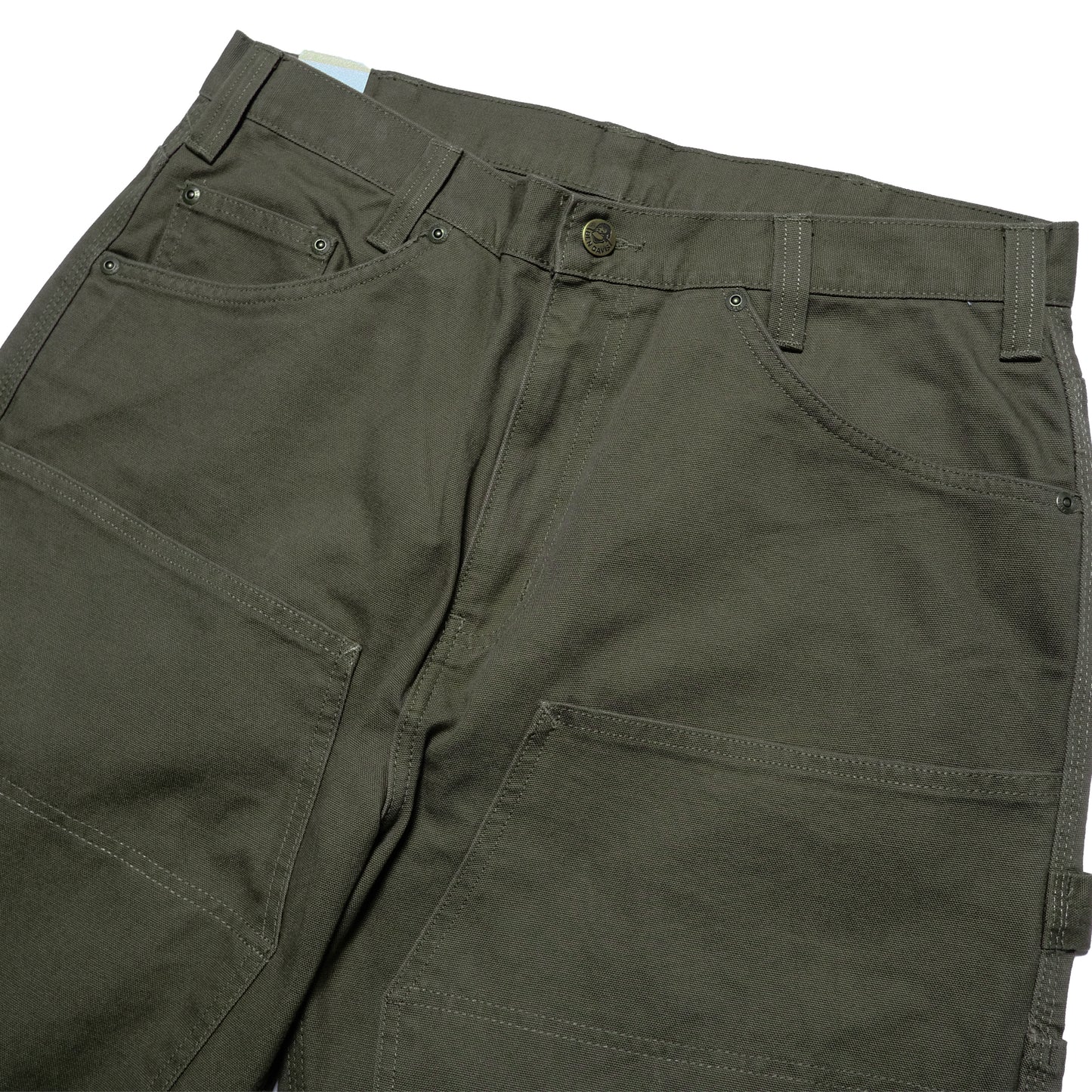 Ben Davis - Canvas Double Knee Carpenter (Olive)