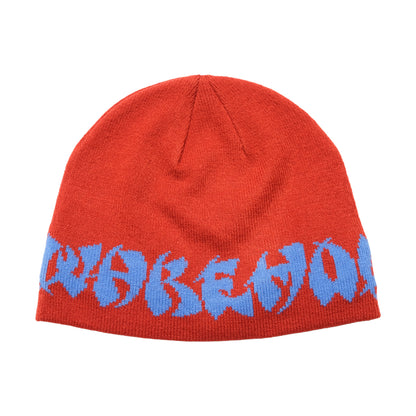 108WAREHOUSE - Skully Beanie “CG Logo” - Red