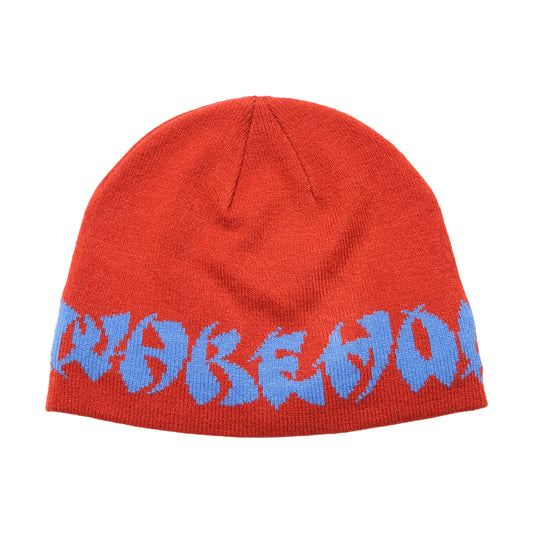 108WAREHOUSE - Skully Beanie “CG Logo” - Red