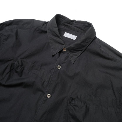 CDG Homme Black Panelled Shirt - 90s