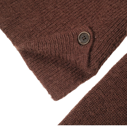 Yohji Yamamoto Brown Turtleneck Sweater