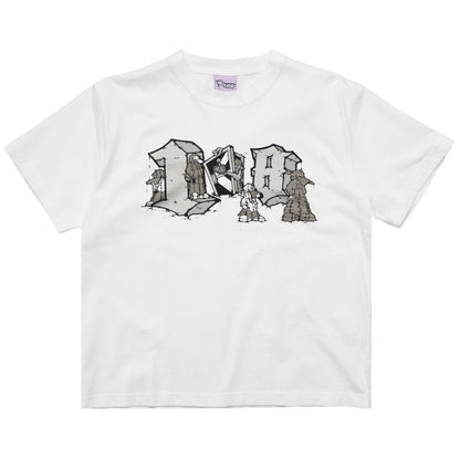 108WAREHOUSE CG Door T-Shirt - White
