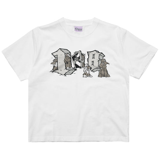 108WAREHOUSE CG Door T-Shirt - White