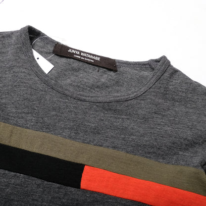 Junya Watanabe Cropped Grey Wool Knit - AD1998