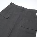 CDG Tricot Black Long Skirt - Pockets