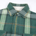 Kapital Green Checkered Shirt Jacket