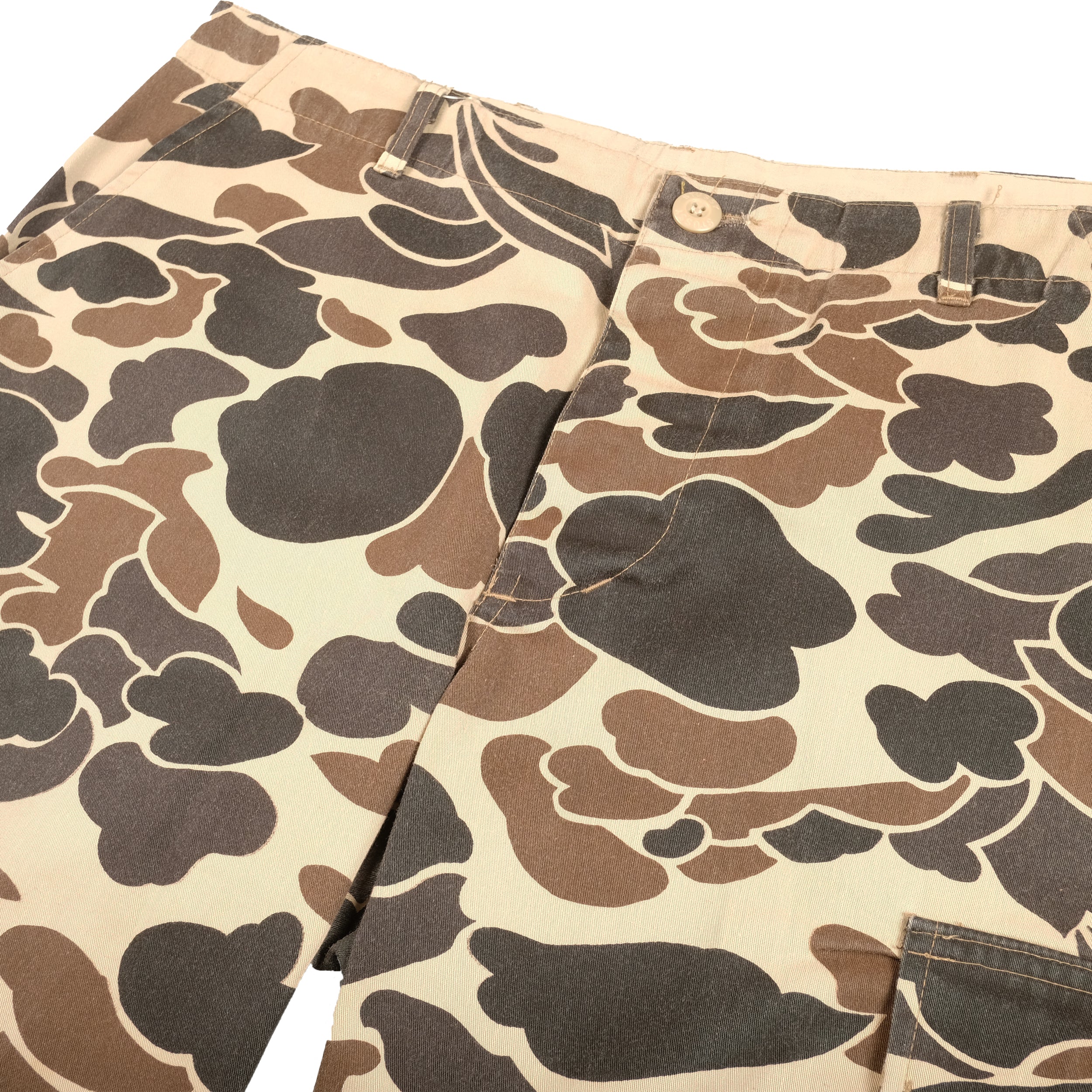 Stussy Camo Cargo Shorts 90s XL