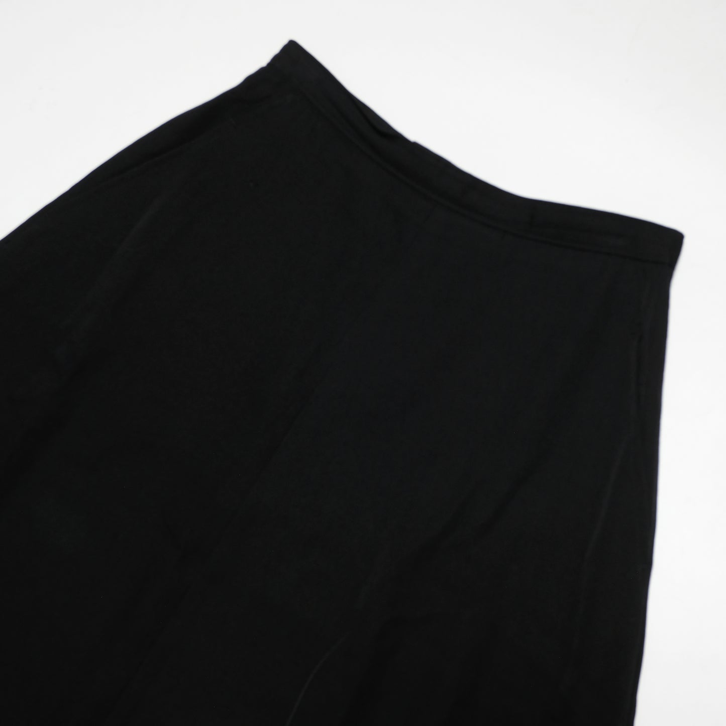 CDG Tricot Long Wool Garbadine Skirt