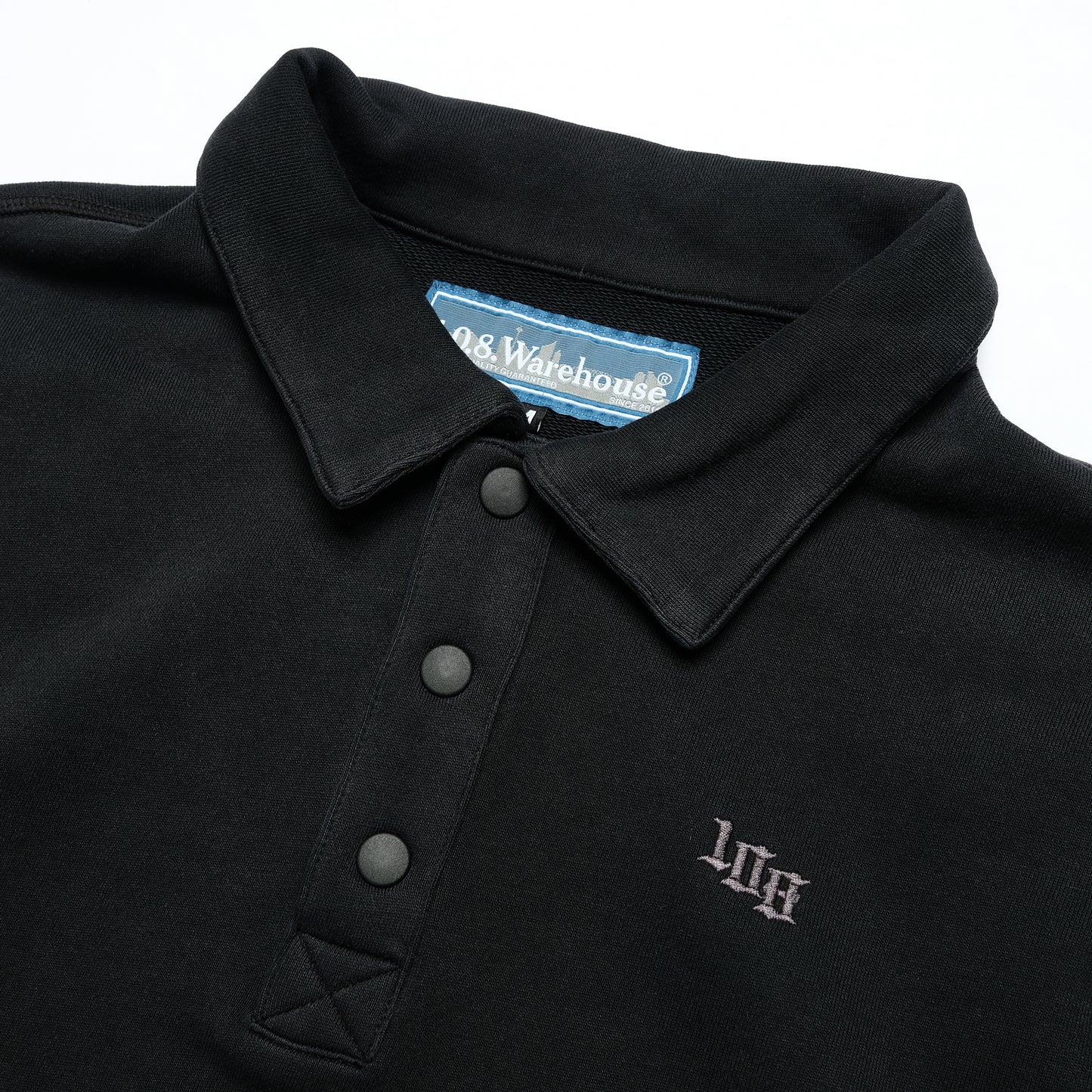108WAREHOUSE - Rugby Pullover - Washed Black