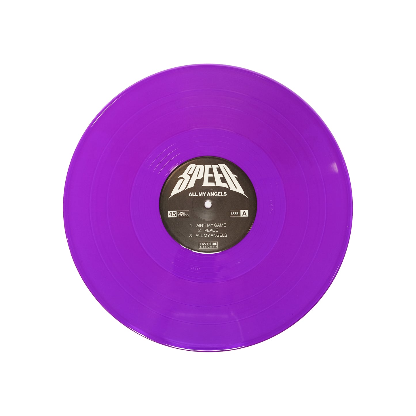 Speed - All My Angels 12" EP - 108 Exclusive Purple