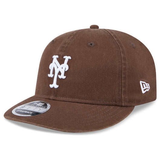 New Era - 9FIFTY Retro Crown - NY Mets Washed Brown
