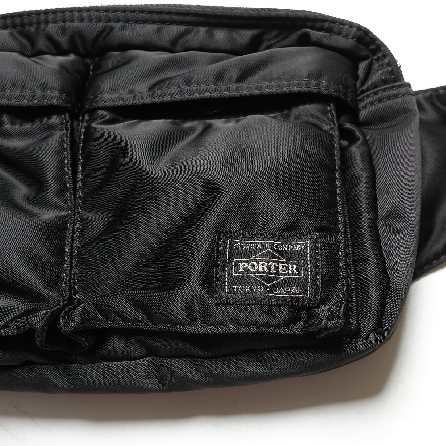 Porter Black Waist Bag