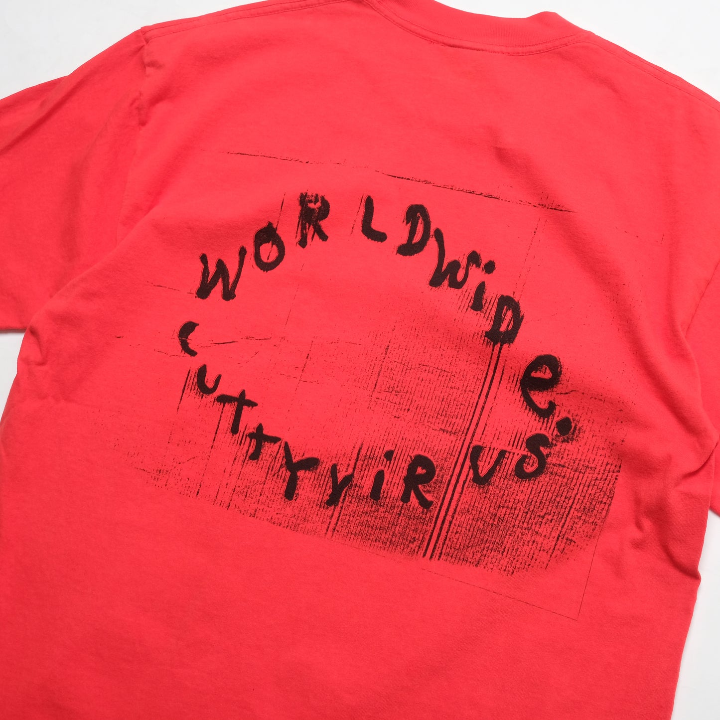 coogidowntothesex - World Wide Cutty Virus T-Shirt - Tomato