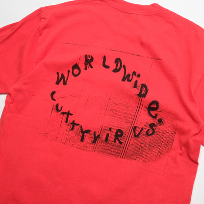 coogidowntothesex - World Wide Cutty Virus T-Shirt - Tomato