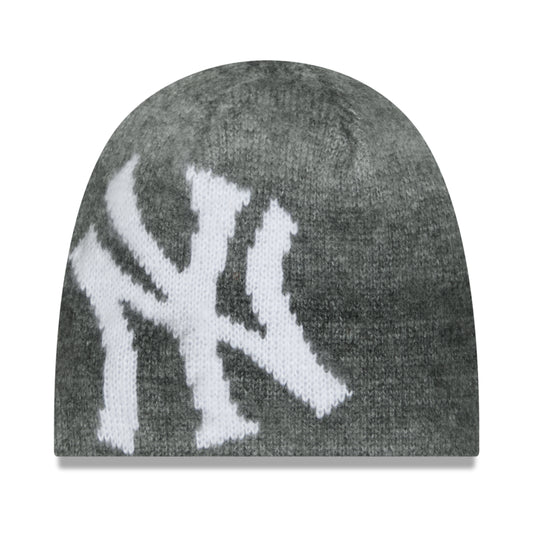 New Era - Knit Beanie - NY Yankee - Grey