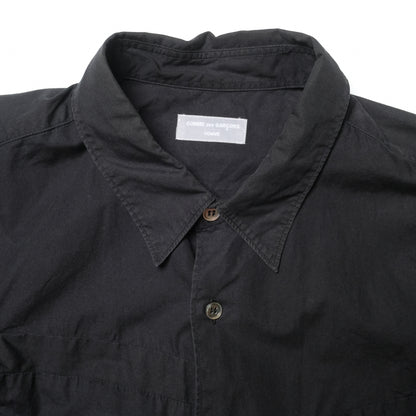 CDG Homme Black Panelled Shirt - 90s