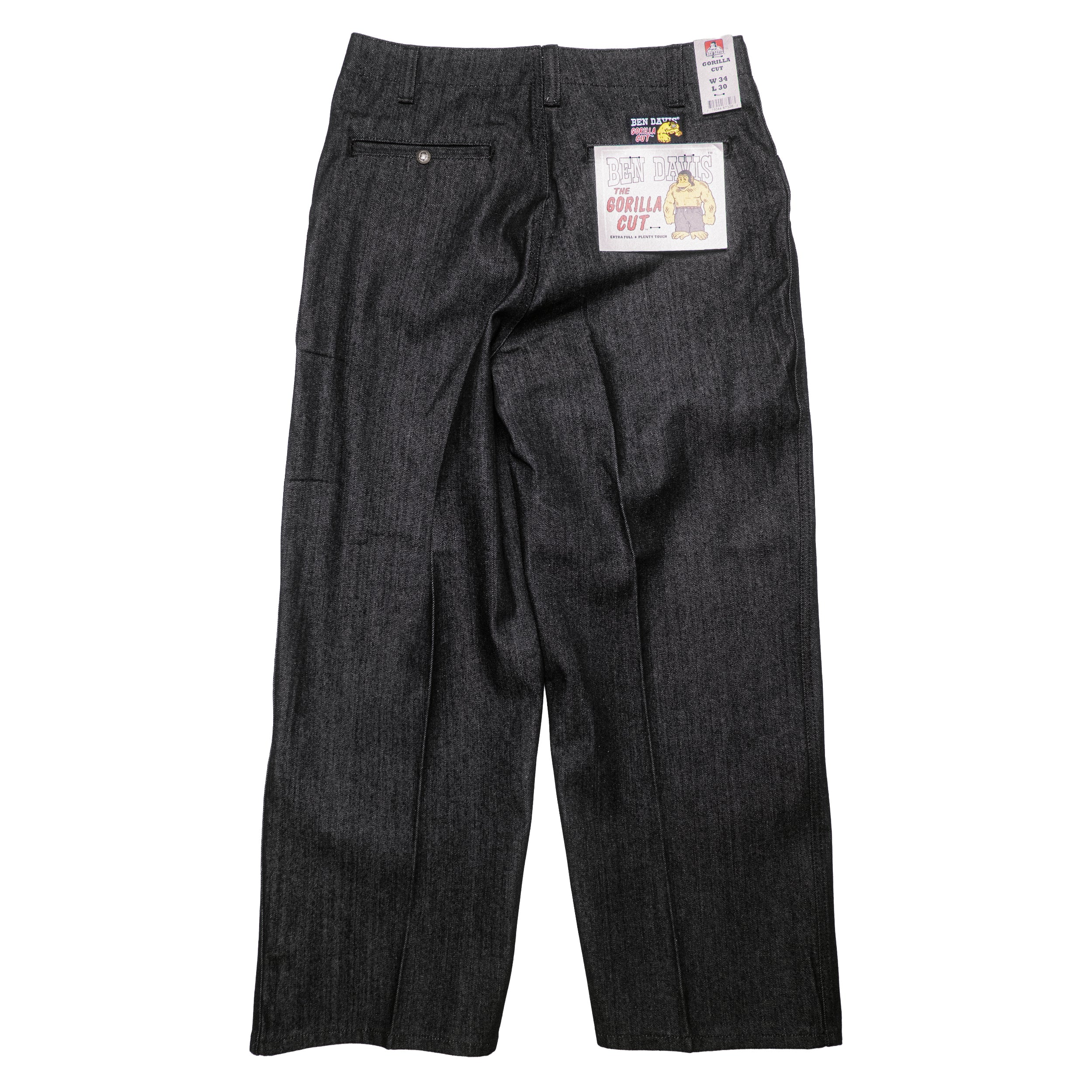Ben Davis - Gorilla Cut Pants - Black Denim – 108WAREHOUSE