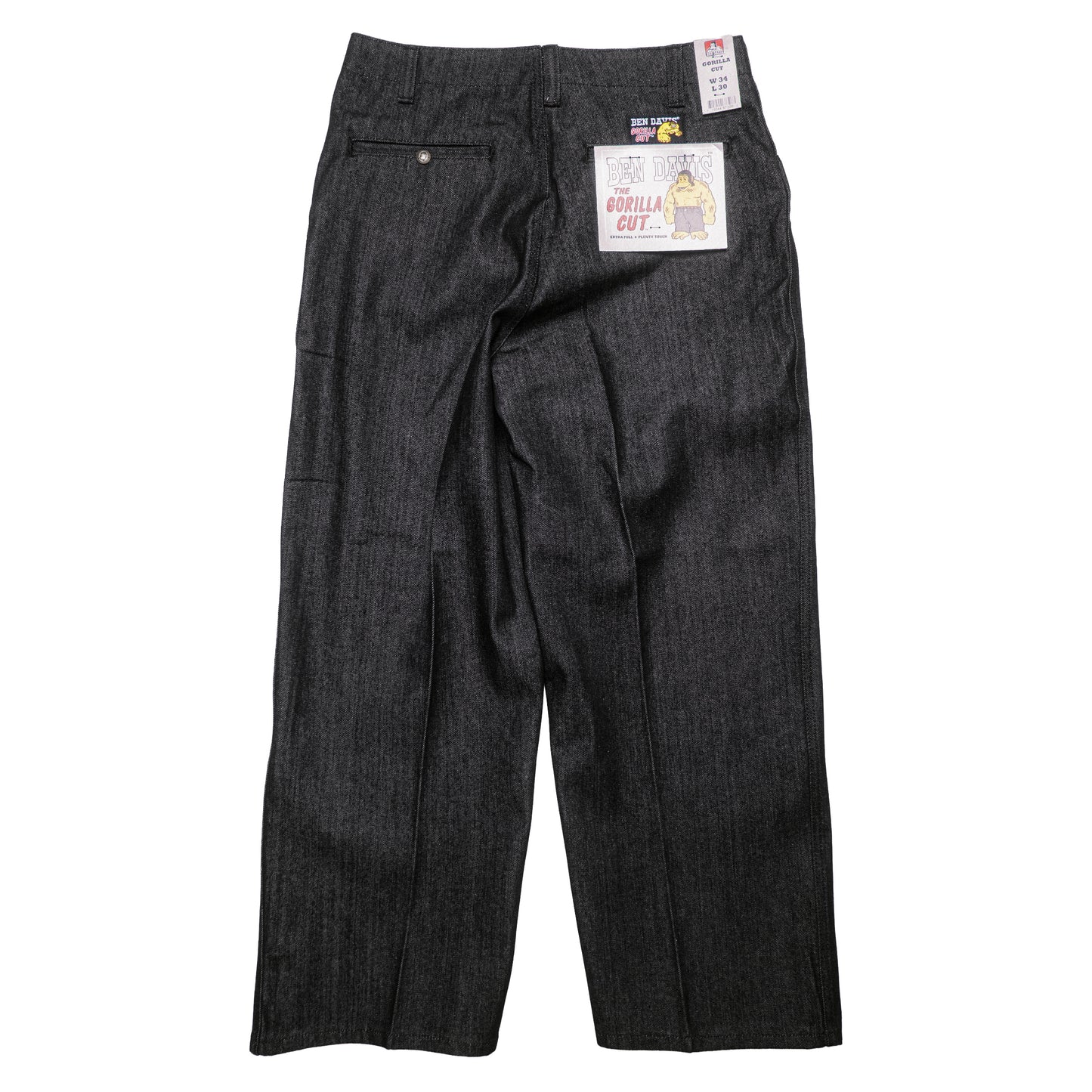 *PREORDER* 108WAREHOUSE x Workware - Balloon Shorts - Black Denim