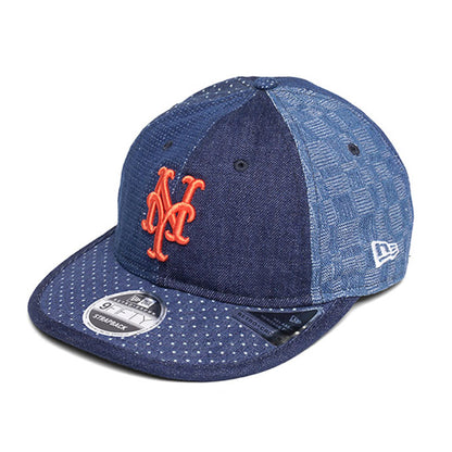 New Era - 9FIFTY Retro Crown NY Mets Cap - Multi-Denim