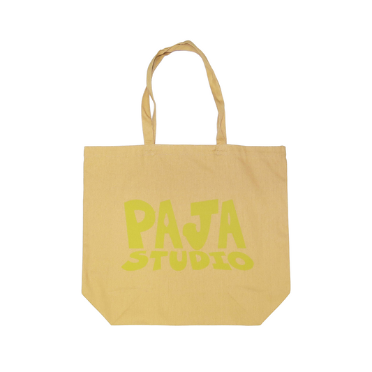 Paja Studio - Logo Tote Bag - Mustard
