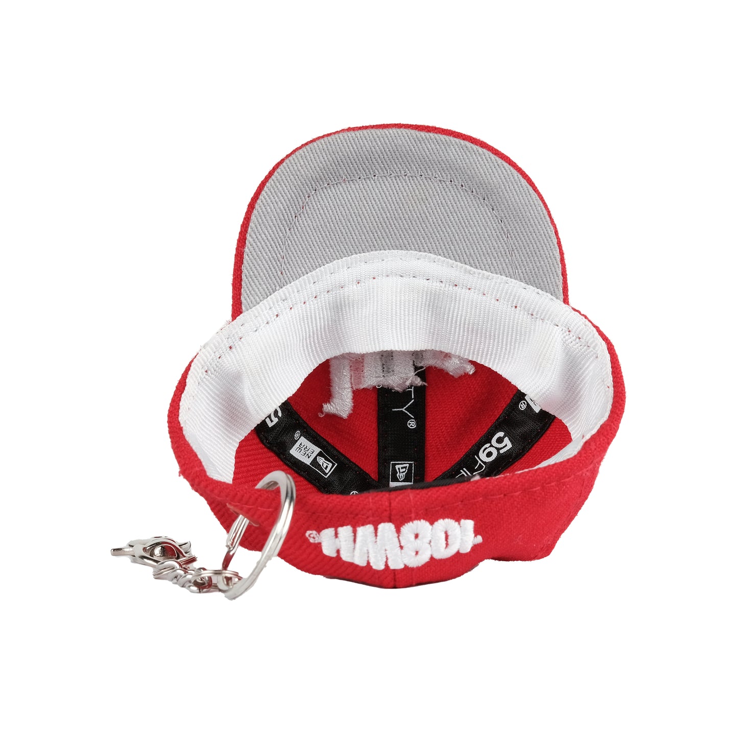 108WAREHOUSE x New Era Mini 59FIFTY Keychain - Red