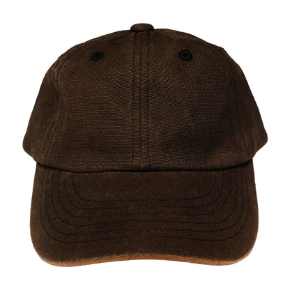 Pseushi - Washed Canvas Cap - Brown